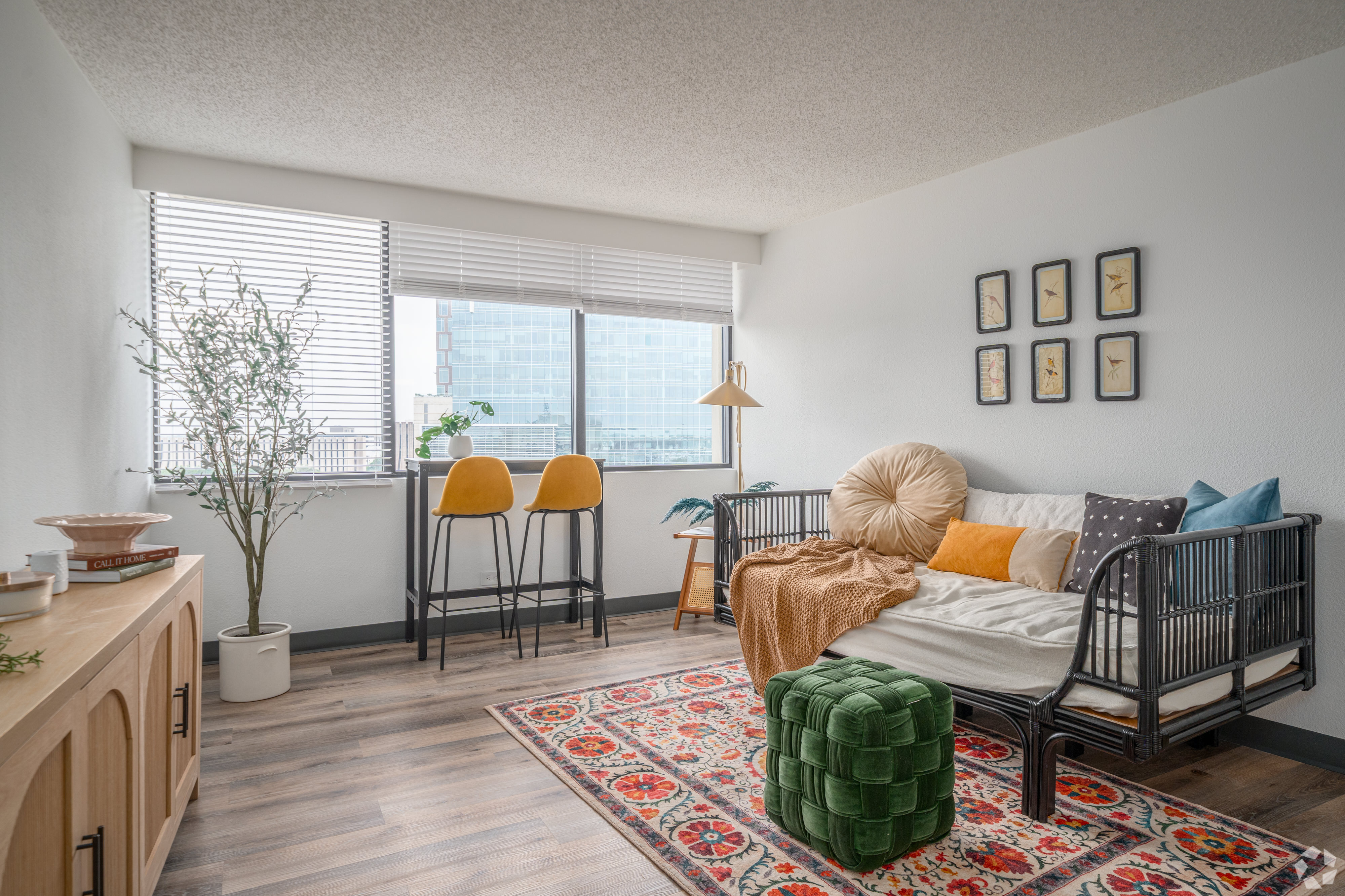 front desk at an apartment community